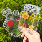 Bookmark Stickers Transparent Adhesive DIY Set of 40