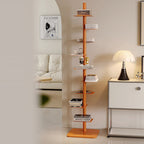 Bookshelf 9-Tier Carbon Steel Space-Saving