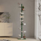 Bookshelf 9-Tier Carbon Steel Space-Saving