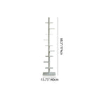 Bookshelf 9-Tier Carbon Steel Space-Saving
