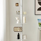 Bookshelf 9-Tier Carbon Steel Space-Saving