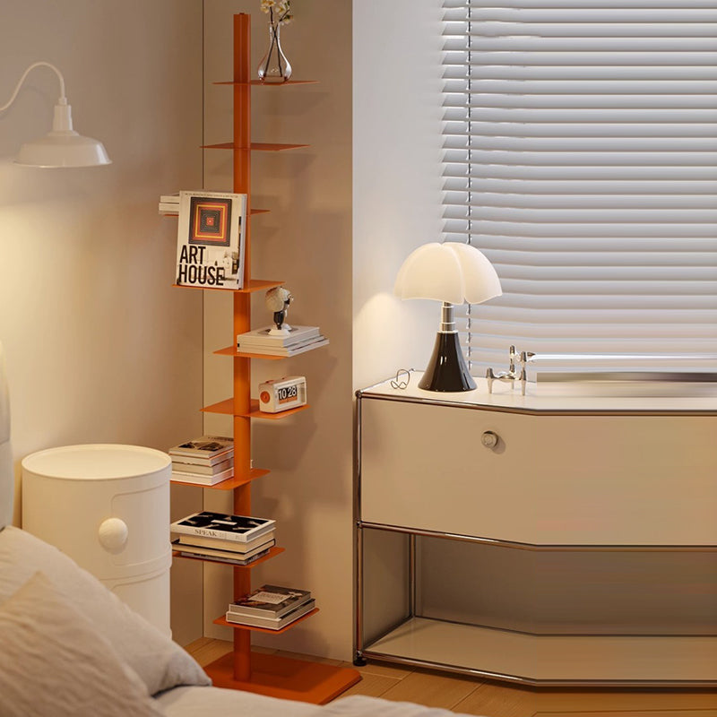 Bookshelf 9-Tier Carbon Steel Space-Saving