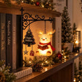 Bookshelf Lamp Warm LED Christmas Character Design