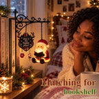 Bookshelf Lamp Warm LED Christmas Character Design