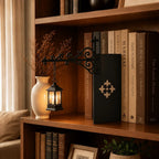 Bookshelf Light Cordless Wrought Iron Warm White