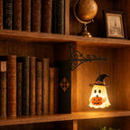 Bookshelf Light Cordless Wrought Iron Warm White