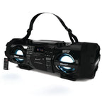 Boombox 60W Dual Subwoofers Bluetooth CD Player
