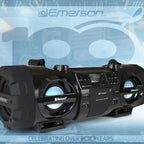 Boombox 60W Dual Subwoofers Bluetooth CD Player