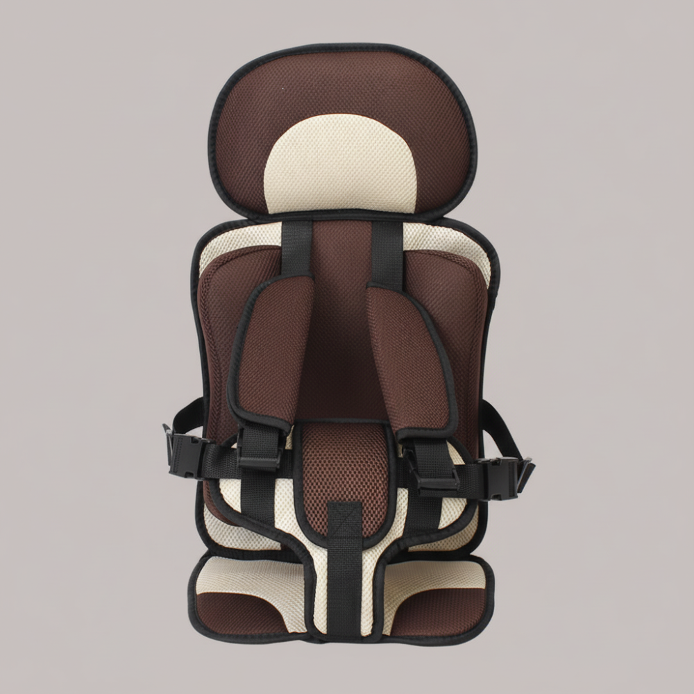 Booster Seat Foldable & Lightweight 5-Point Harness Washable Cover