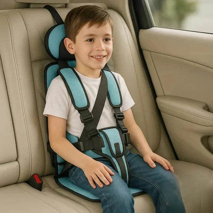 Booster Seat Foldable & Lightweight Integrated Five Point Harness