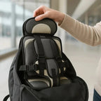 Booster Seat Foldable & Lightweight Integrated Five Point Harness