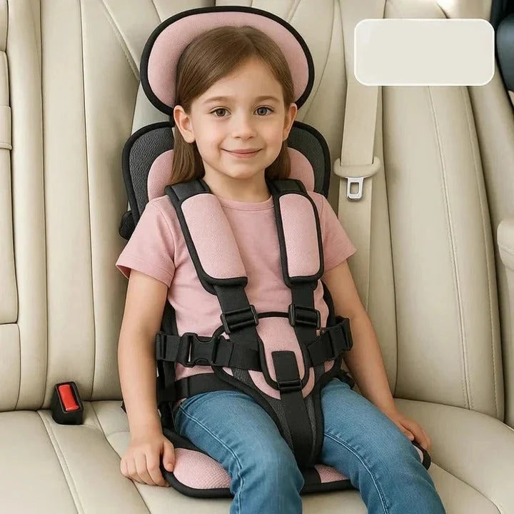 Booster Seat Foldable & Lightweight Integrated Five Point Harness