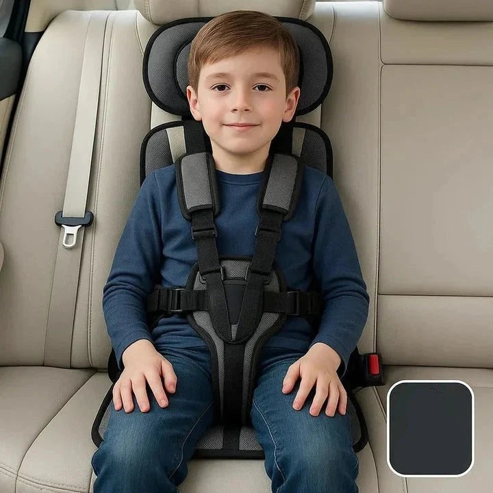 Booster Seat Foldable & Lightweight Integrated Five Point Harness