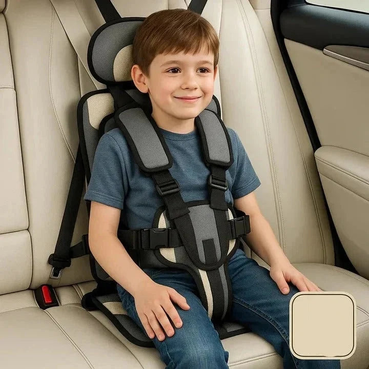 Booster Seat Foldable & Lightweight Integrated Five Point Harness