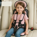 Booster Seat Foldable & Lightweight Integrated Five Point Harness