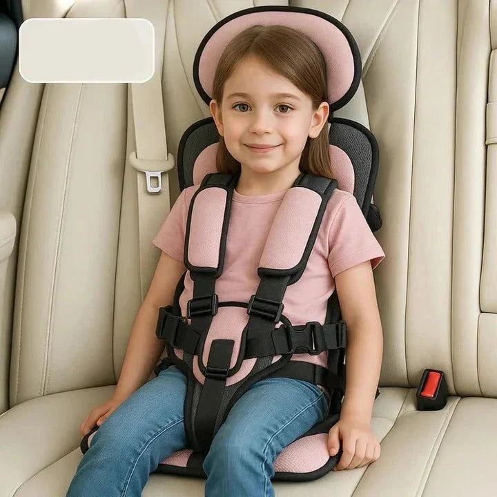 Booster Seat Foldable & Lightweight Integrated Five Point Harness