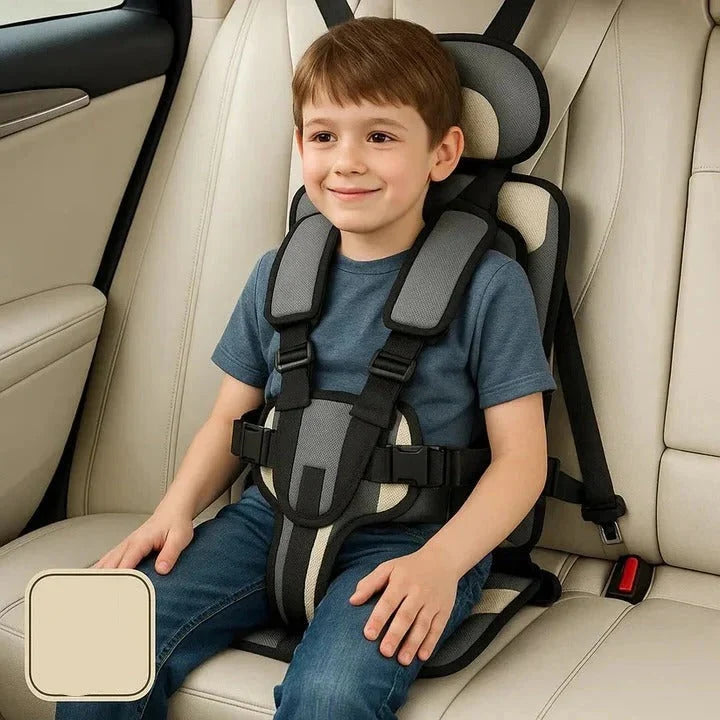 Booster Seat Foldable & Lightweight Integrated Five Point Harness