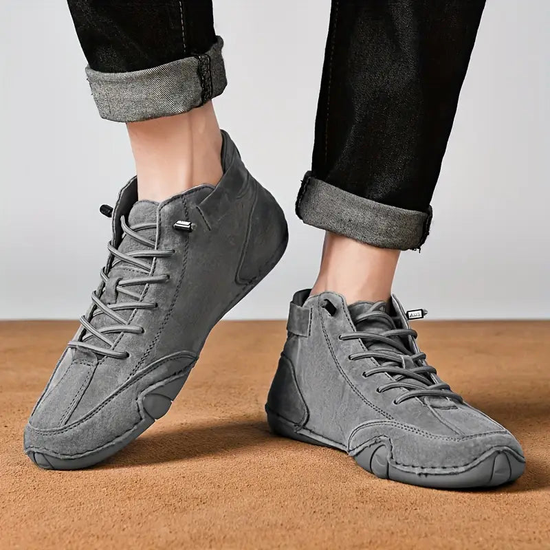 Boots High Shaft Waterproof Elastic Slip-On