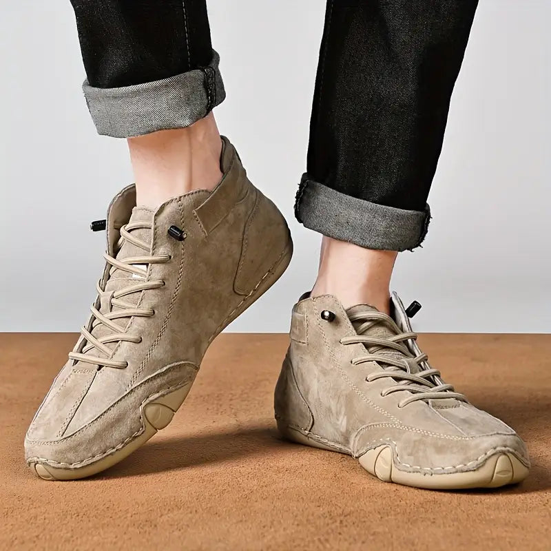 Boots High Shaft Waterproof Elastic Slip-On