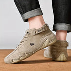 Boots High Shaft Waterproof Elastic Slip-On