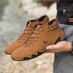 Boots High Shaft Waterproof Elastic Slip-On
