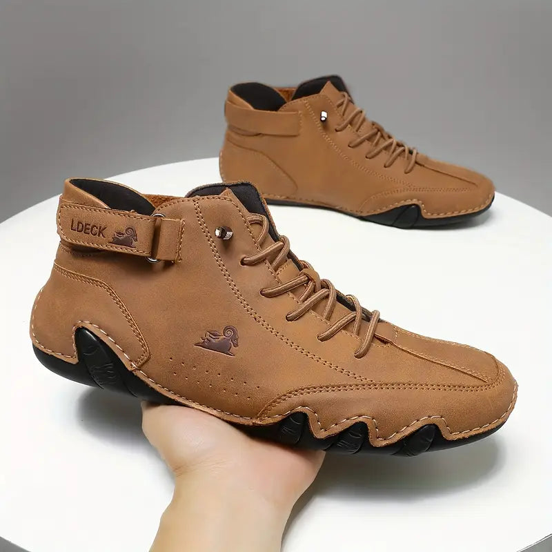 Boots High Shaft Waterproof Elastic Slip-On