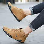 Boots High Shaft Waterproof Elastic Slip-On