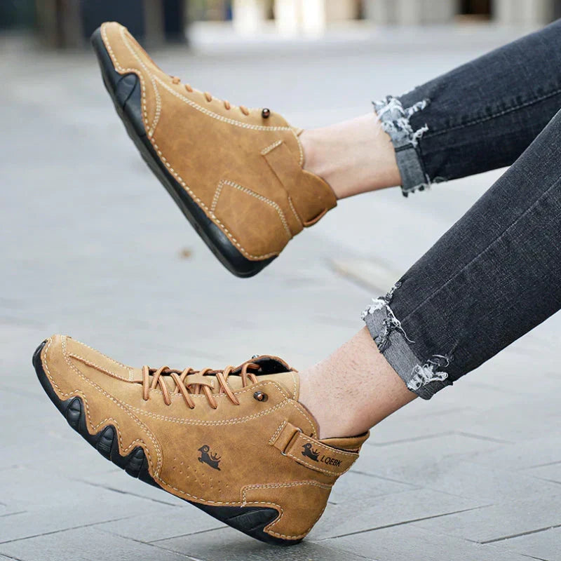Boots High Shaft Waterproof Elastic Slip-On