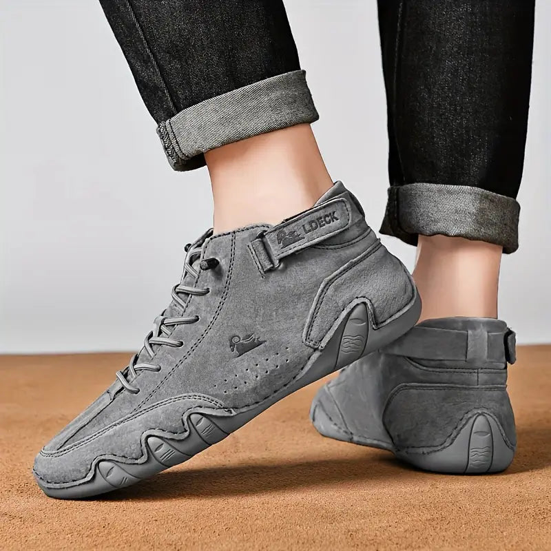 Boots High Shaft Waterproof Elastic Slip-On