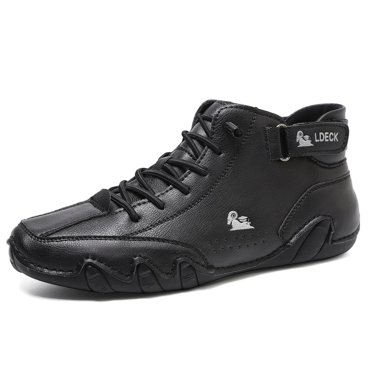 Boots High Shaft Waterproof Elastic Slip-On