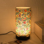 Botanical Floral Fabric Table Lamp