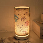 Botanical Floral Fabric Table Lamp