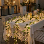 Botanical Garland Light Warm White Solar & Battery