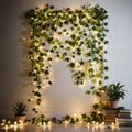 Botanical Garland Light Warm White Solar & Battery