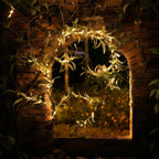 Botanical Garland Light Warm White Solar & Battery