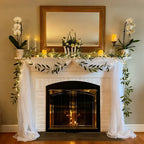 Botanical Garland Light Warm White Solar & Battery