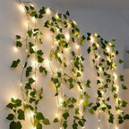 Botanical Garland Light Warm White Solar & Battery