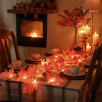 Botanical Garland Light Warm White Solar & Battery