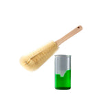 Bottle Brush Long Natural Wood Handle Scratch-Free Bristles 3-Pack