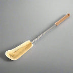 Bottle Brush Long Natural Wood Handle Scratch-Free Bristles 3-Pack