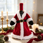 Bottle Cover Santa Claus Design Fits Standard Bottles