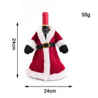 Bottle Cover Santa Claus Design Fits Standard Bottles