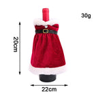 Bottle Cover Santa Claus Design Fits Standard Bottles