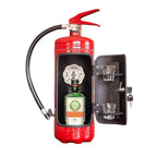 Bottle Dispenser Fire Extinguisher Design Wall-Mountable