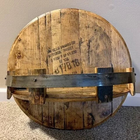 Bottle Display Stand Handmade Wooden Minimalist