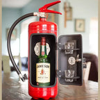Bottle Holder Fire Extinguisher Disguise Metal Finish