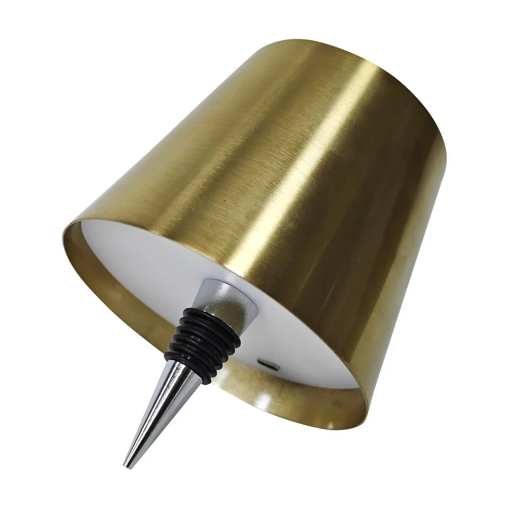 Bottle Lamp USB-C Rechargeable Dimmable & Adjustable Color Temp