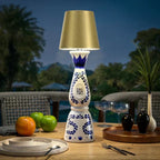 Bottle Lamp Wireless Touch-Dimmable USB-C Rechargeable Warm White