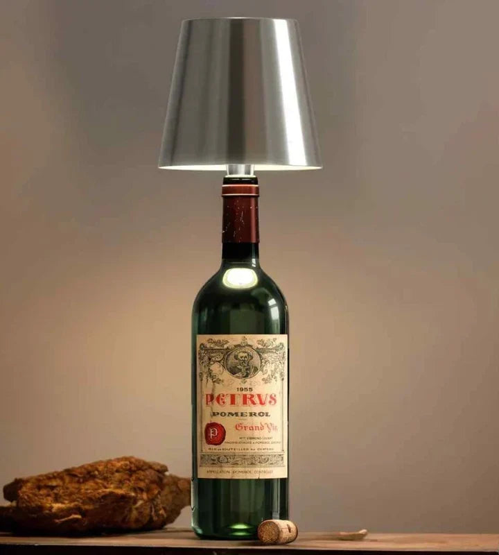 Bottle Lamp Wireless USB-C Rechargeable Touch Dimmer