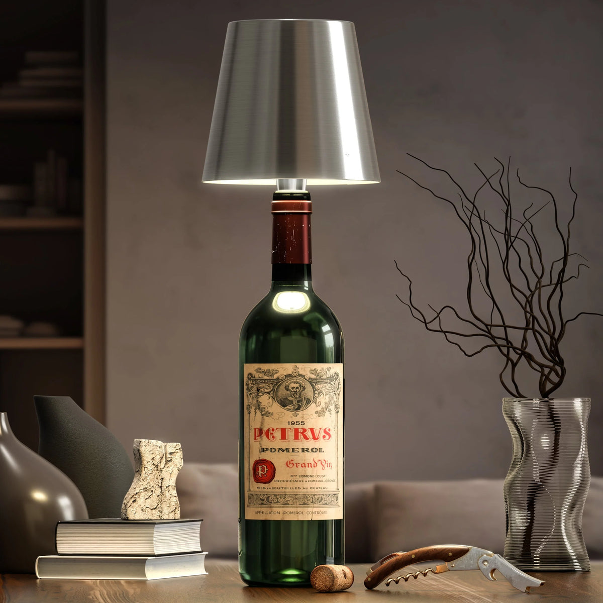 Bottle Light USB Rechargeable Fits Most Bottles